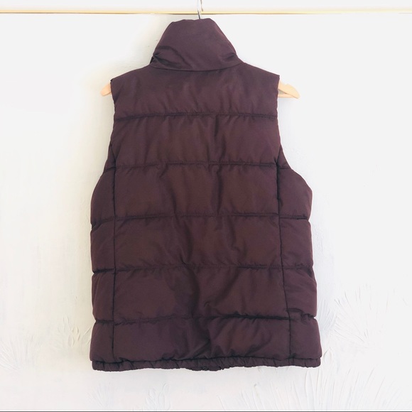 Old Navy Maroon Puffer Vest - Womens L - Picture 5 of 5
